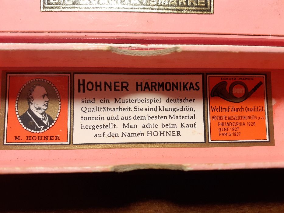 хармоника Хонер Hohner Orchester Knittlinger Oktav - Mundharmonika - G