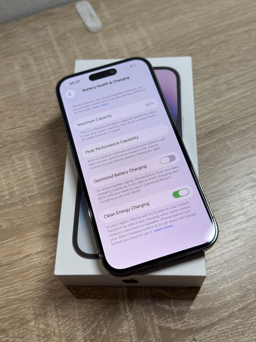 Iphone 14 Pro  - 128 GB - Baterie 95 ORIGINALA - Liber de Retea
