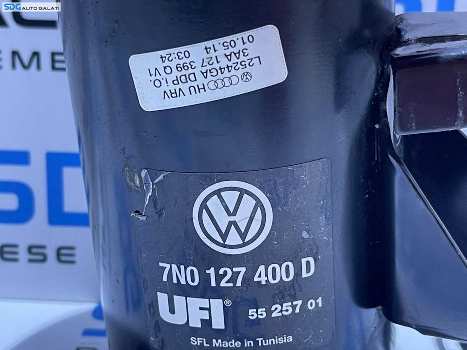 Corp Carcasa Suport Filtru Combustibil Motorina Audi Q3 2.0 TDI CFFA CFFB CFGC CFGD CLLB CLJA CUVB CUVC CUVD DFUA DFTA DFTB DFTC CUWA 2012 - 2018 Cod 7N0127400D