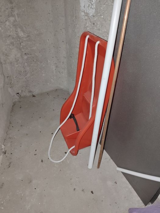 Sanie copii BOB  din plastic Roșu