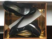 MODISSIMO : Pantofi cu toc inalt (aprox. 12 cm) piele intoarsa