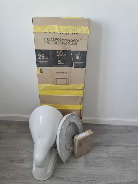 NEUTILIZAT - Rezervor WC incastrat - set complet Cersanit Mito 40