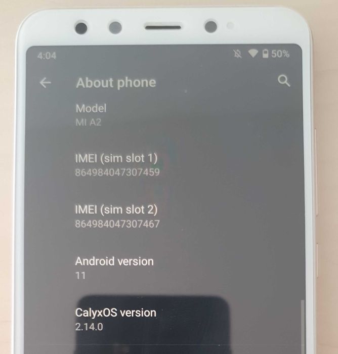 Xiaomi mi a2 (Mi 6X) 128/6 GB