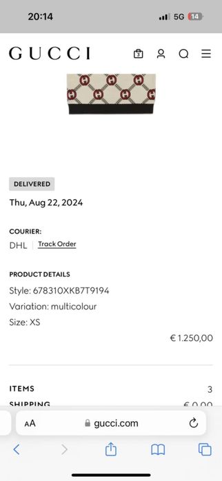 Оригинален пуловер GUCCI