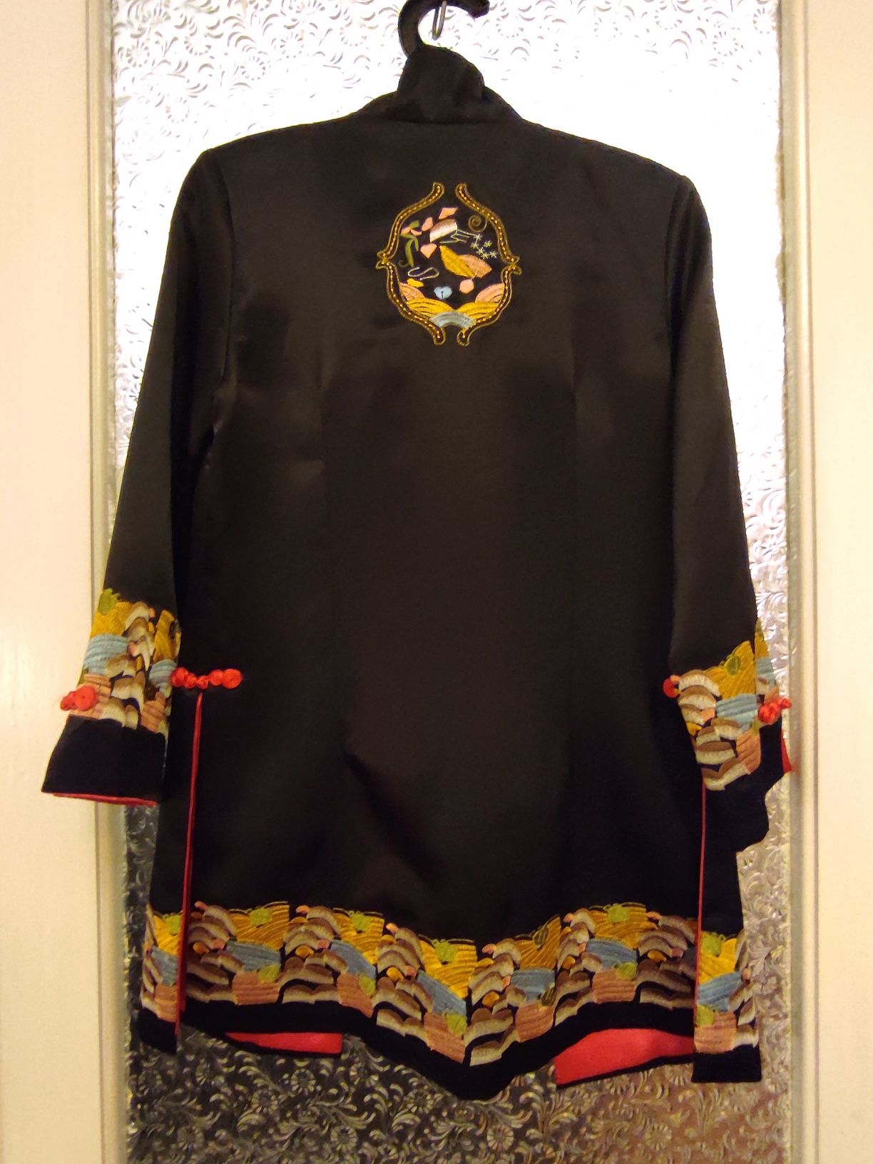 Sacou elegant matase satin