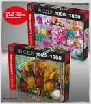 Двоен луксоен пъзел от Neon puzzle 1000+ 1000 части