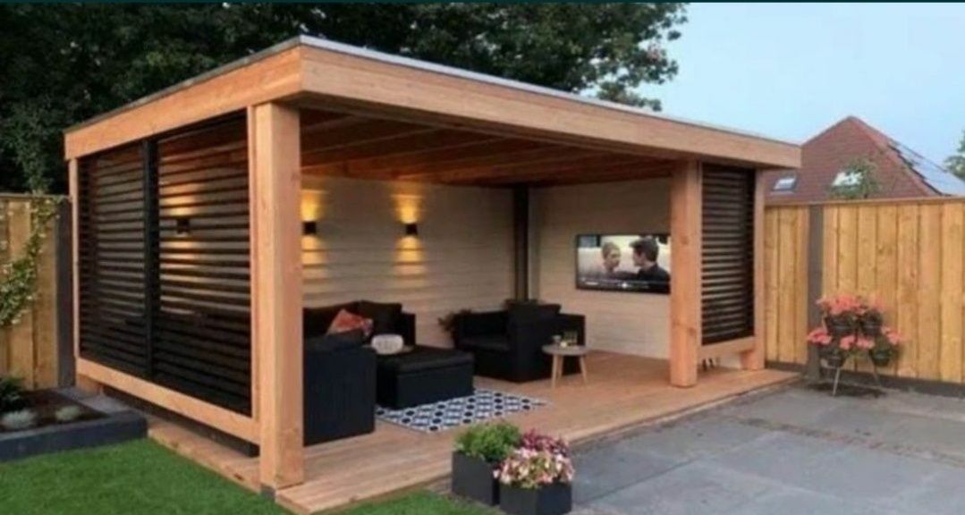 Foișoare, magazii, case, cabane A frame