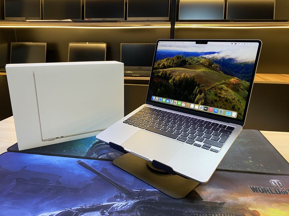 MacBook Air M2 (2022) Apple M2! 8GB! SSD 256GB! Цикл перещарядки 34