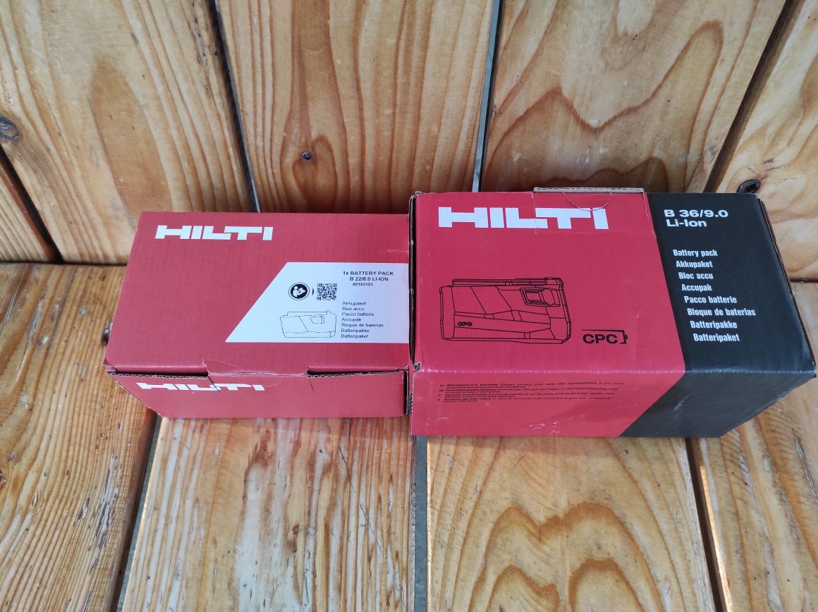 Hilti acumulatori noi