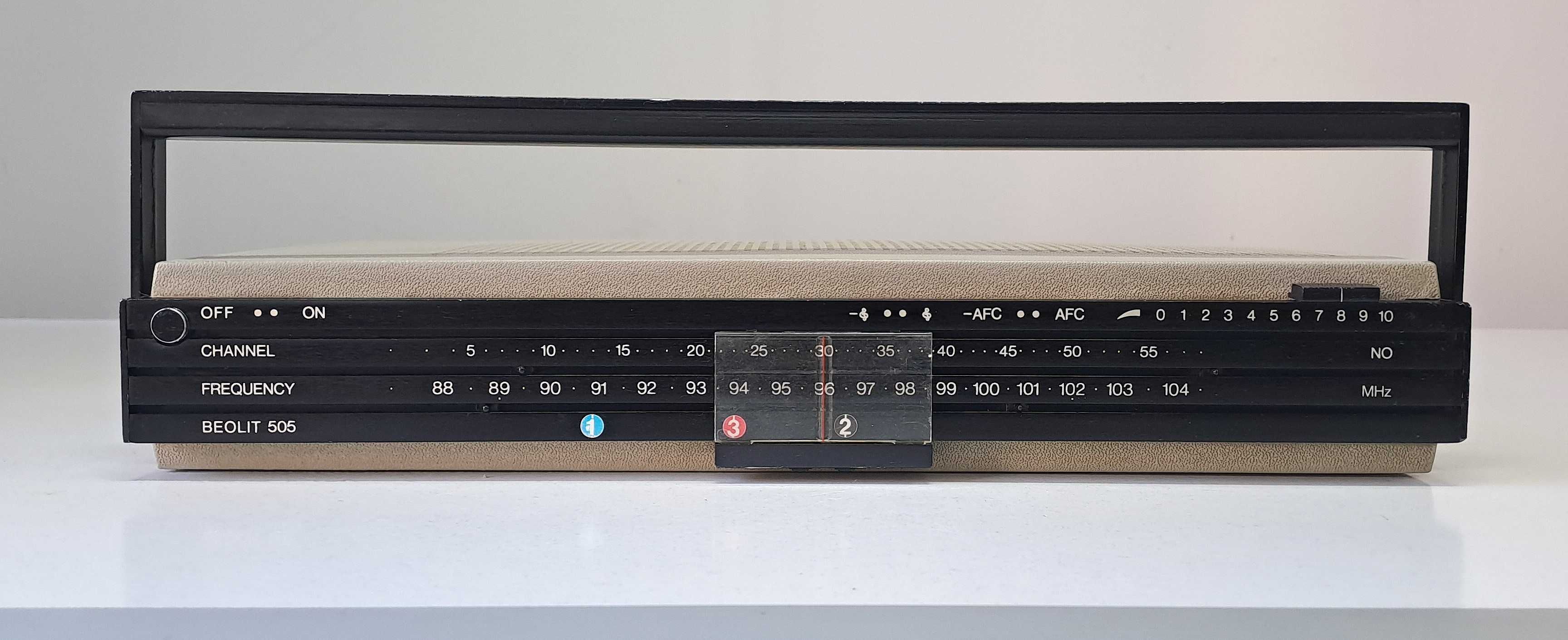 Beolit 505 transistor muzica radio vintage Bang Olufsen