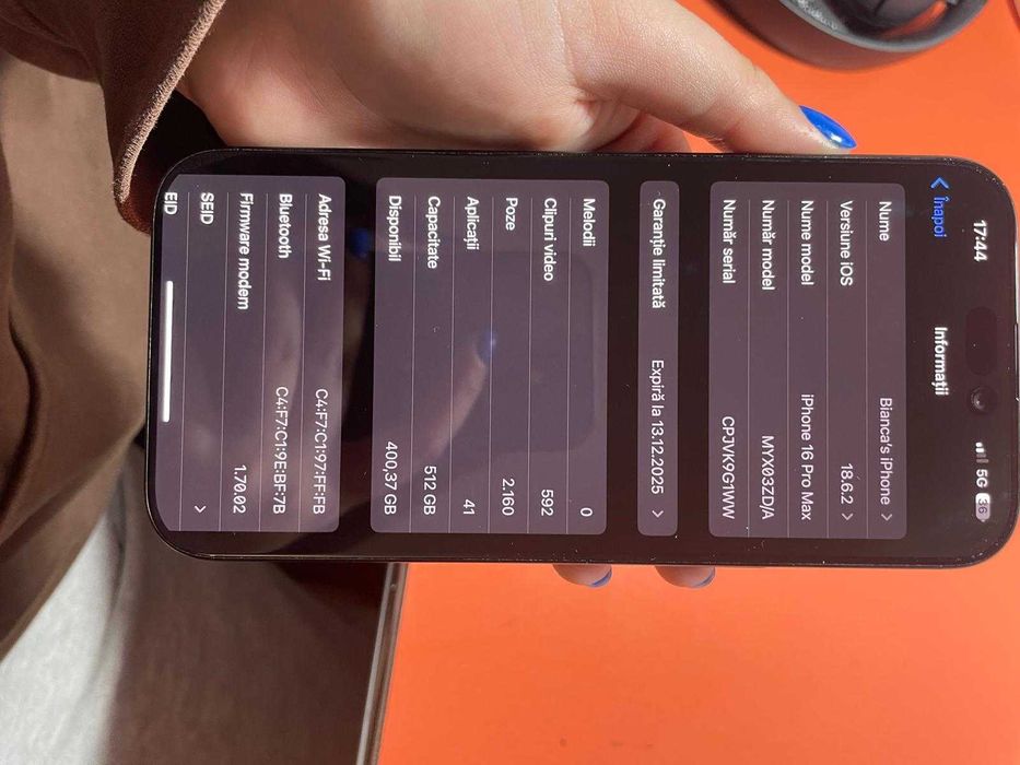 iPhone 16 Pro Max 512 GB - Black Titanium
