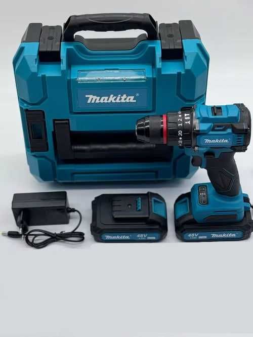 Бесщеточный Аккумуляторный дрель шуруповерт MAKITA 48 v копия