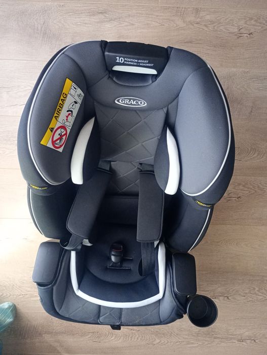 Scaun auto ISOFIX Graco Slimfit LX Iron, 0-36 Kg, Gri