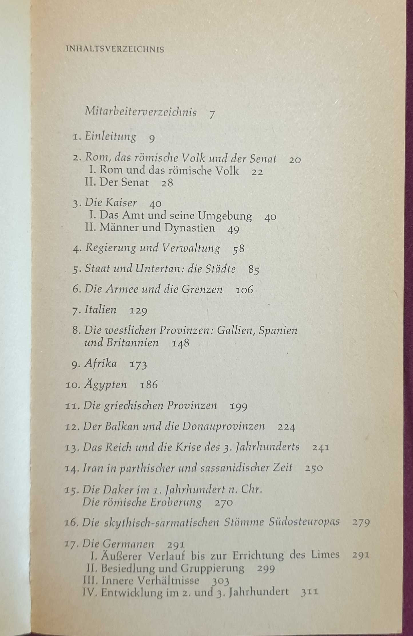 Das Römische Reich und seine Nachbarn
