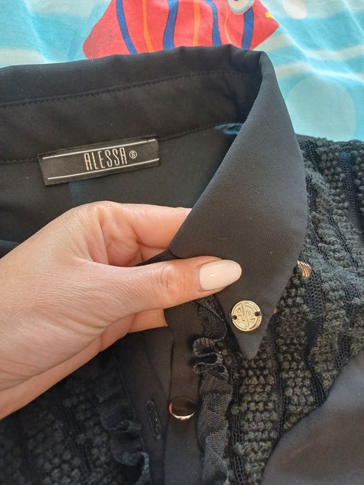 Рокля Alessa черна