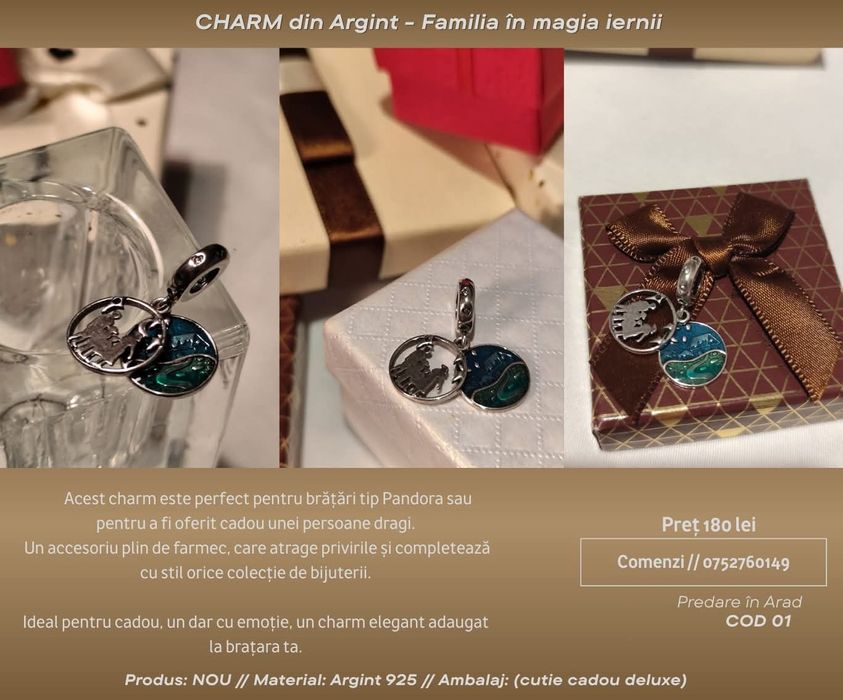 Charmuri din Argint de vânzare