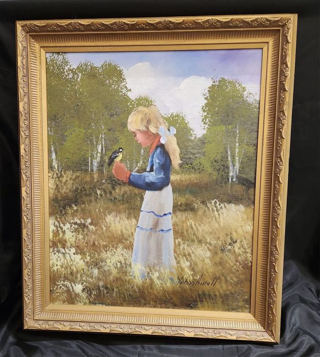 Картина рисувана върху платно