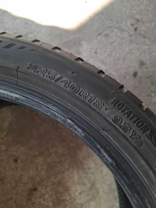 4 Всесезонни гуми Bridgestone 225/40/18 ДОТ22 (безплатно поставяне)