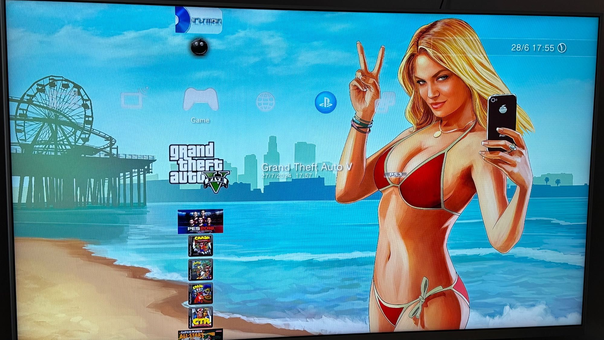 Ps3 Super Slim 500Gb + много игри