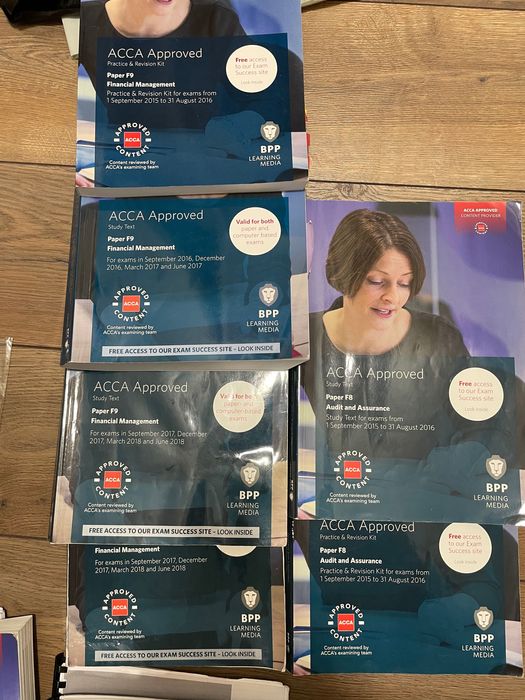 ACCA учебници и учебни тетрадки