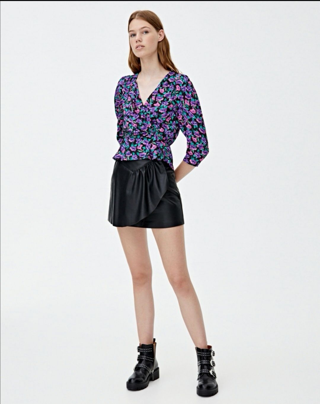 Pull & Bear peplum 80s (Zara H&M