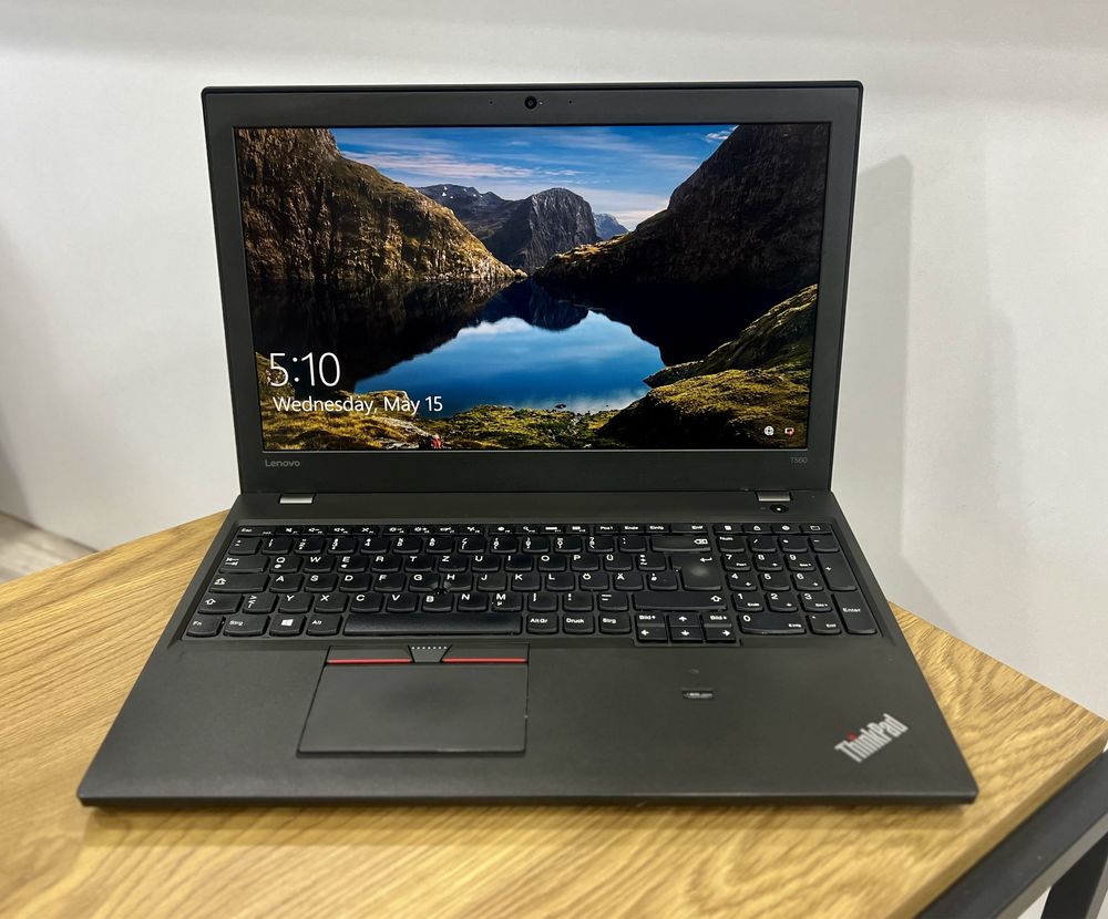 FIXLY: Laptop Lenovo ThinkPad T560 Intel Core i5-6300U CPU, 12 GB RAM