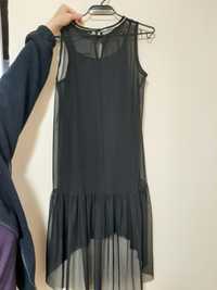 Черна тюлена рокля