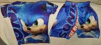 Costum imprimeu Sonic varsta 3-4 ani