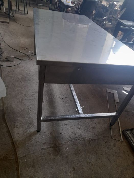 Masă inox L 1600x700x850H