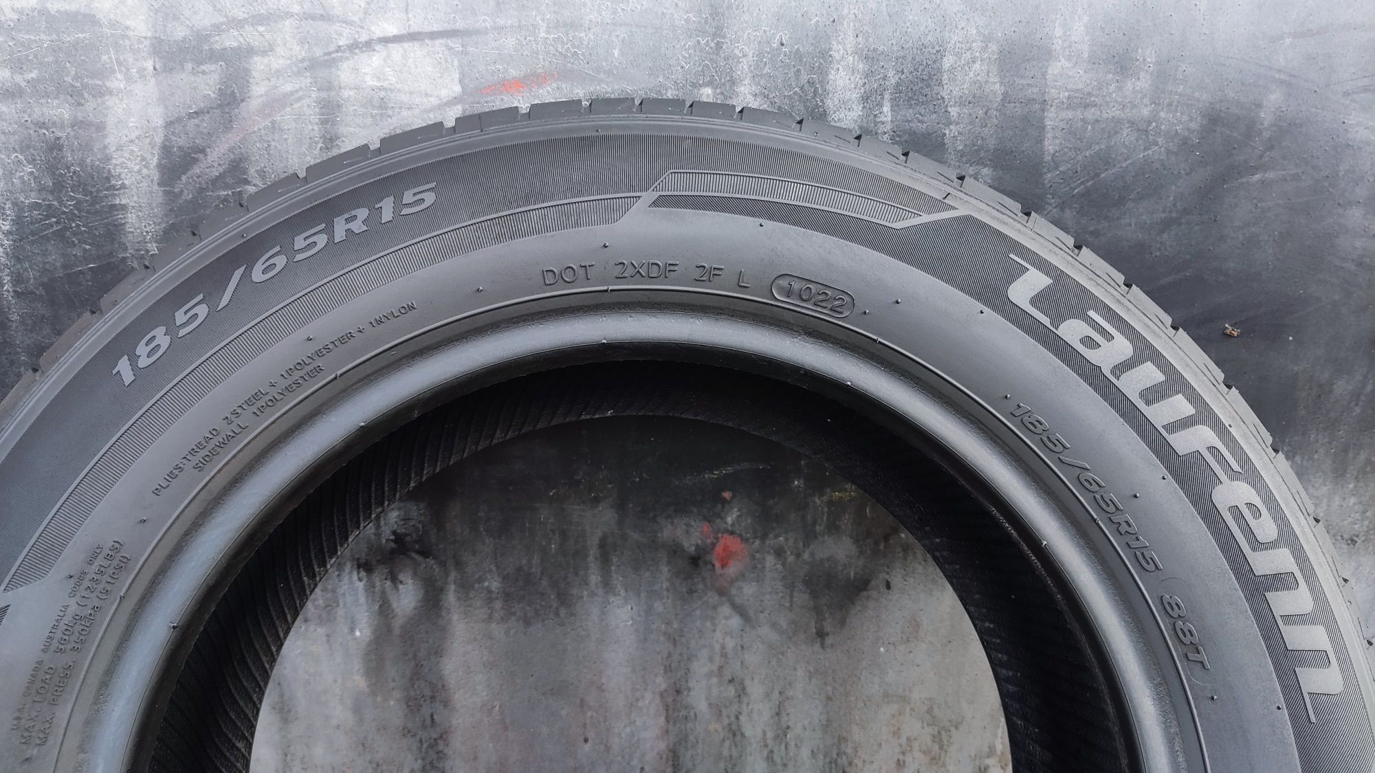 1брой лятна гума 185/65/15 Laufenn G Fit EQ+
dot22 
7.9mm
Гумата е в