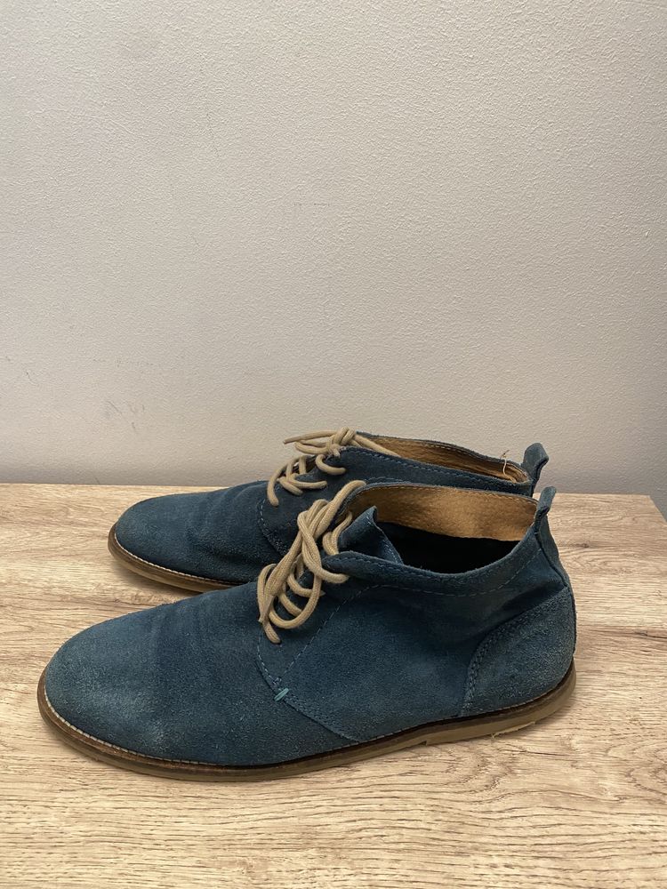 Pantofi piele intoarsa