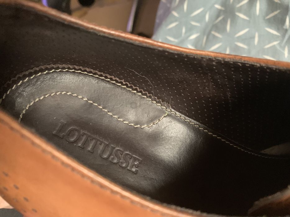 Pantofi Lottusse piele coniac 44