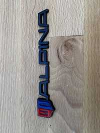 Emblema metal scris Alpina/Bmw/aripi/portbagaj
