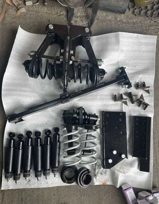 Плавающая кабина КамАЗ на 6 амортизаторах, Усиленная, Комплект