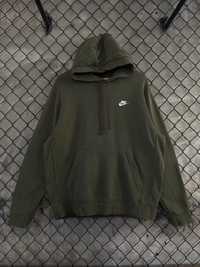 Nike hoodie dark green