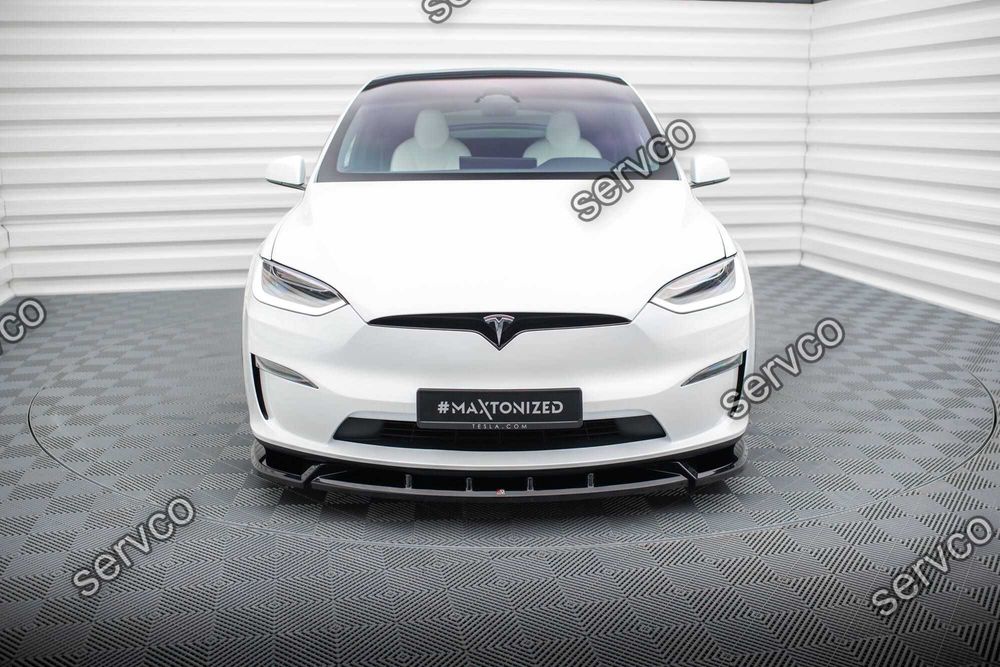 Prelungire bara fata Tesla Model X Mk1 2021- v4 - Maxton Design