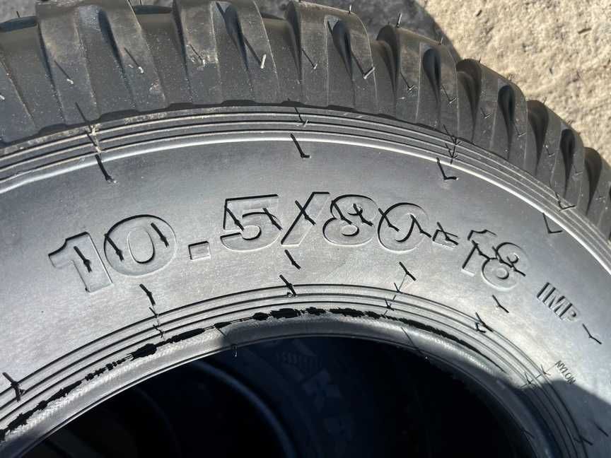 10.5/80-18 pentru vidanja cu 12 pliuri anvelope noi cu garantie