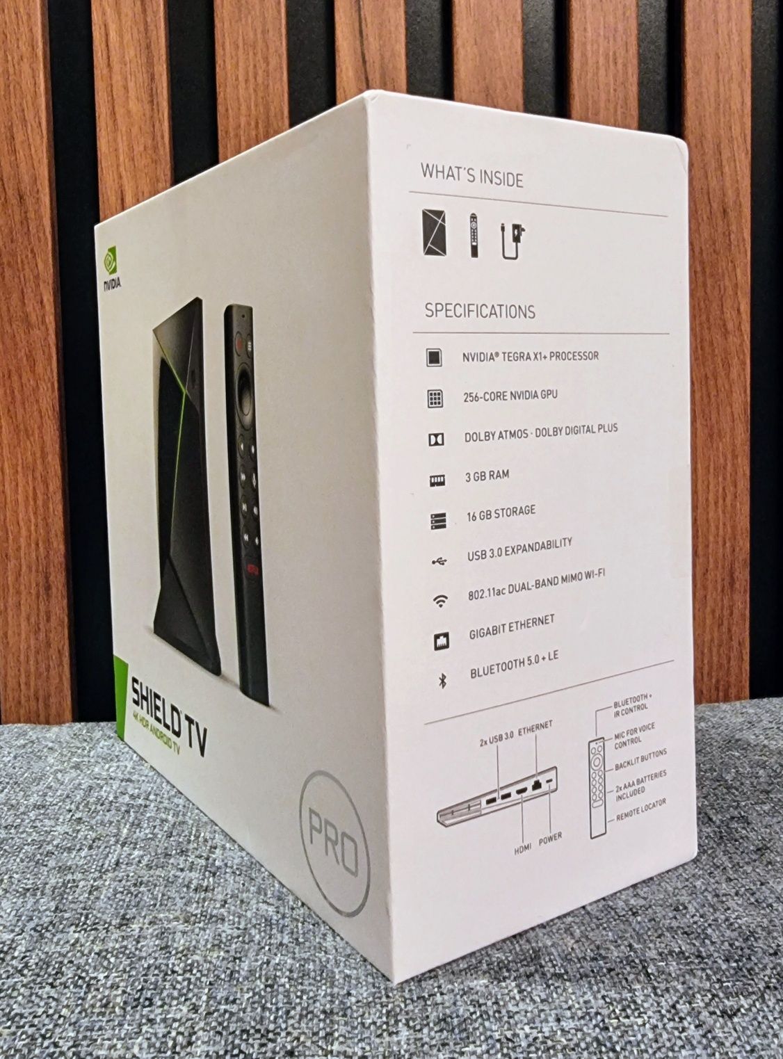 nVidia Shield TV PRO. 4K HDR Android TV. Dolby Vision ATMOS. Plex