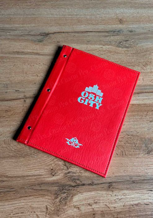 Menu va check holder. Restoran va kafelar uchun.