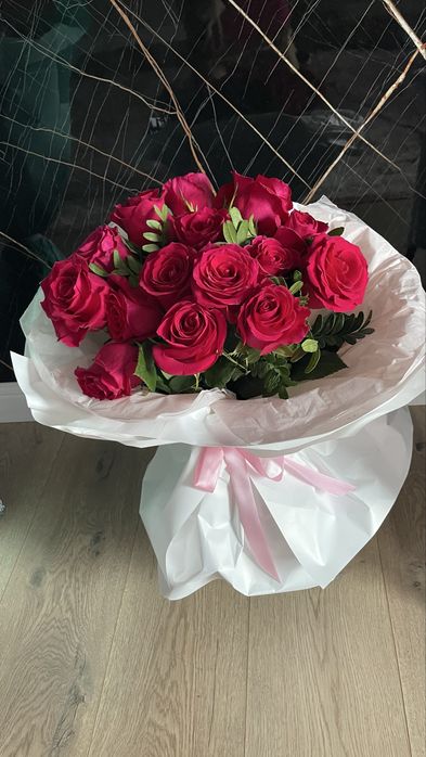 Цветы 15 шт розы