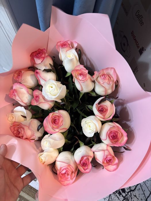 Большой Букет из розы