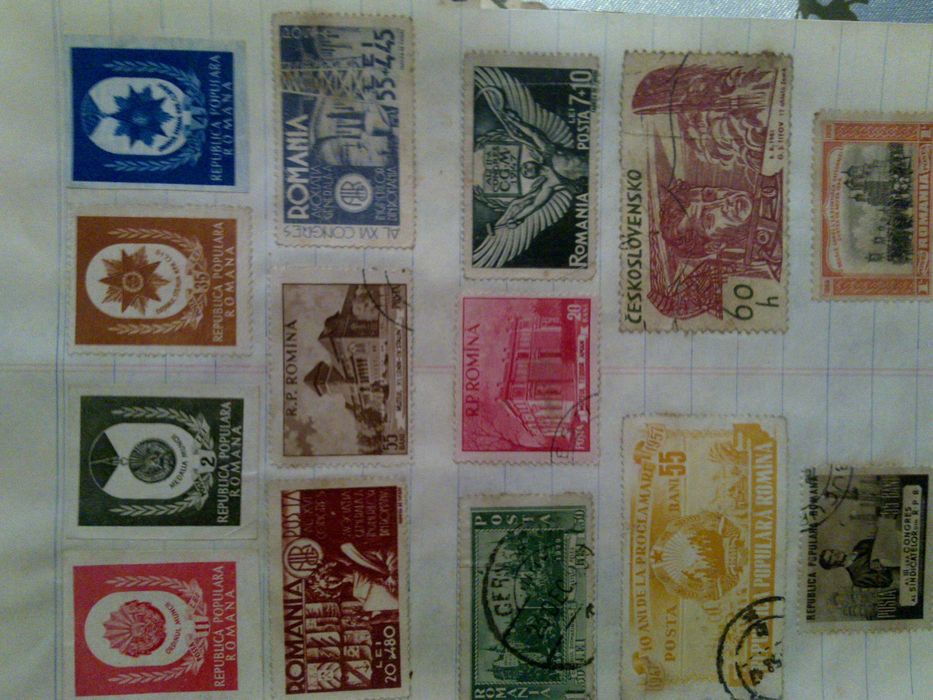 timbre vechi R P Romana