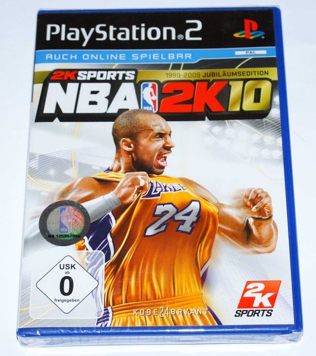 PS2 NBA 2K10 PS2 PlayStation 2 PAL NBA2K10 НОВА