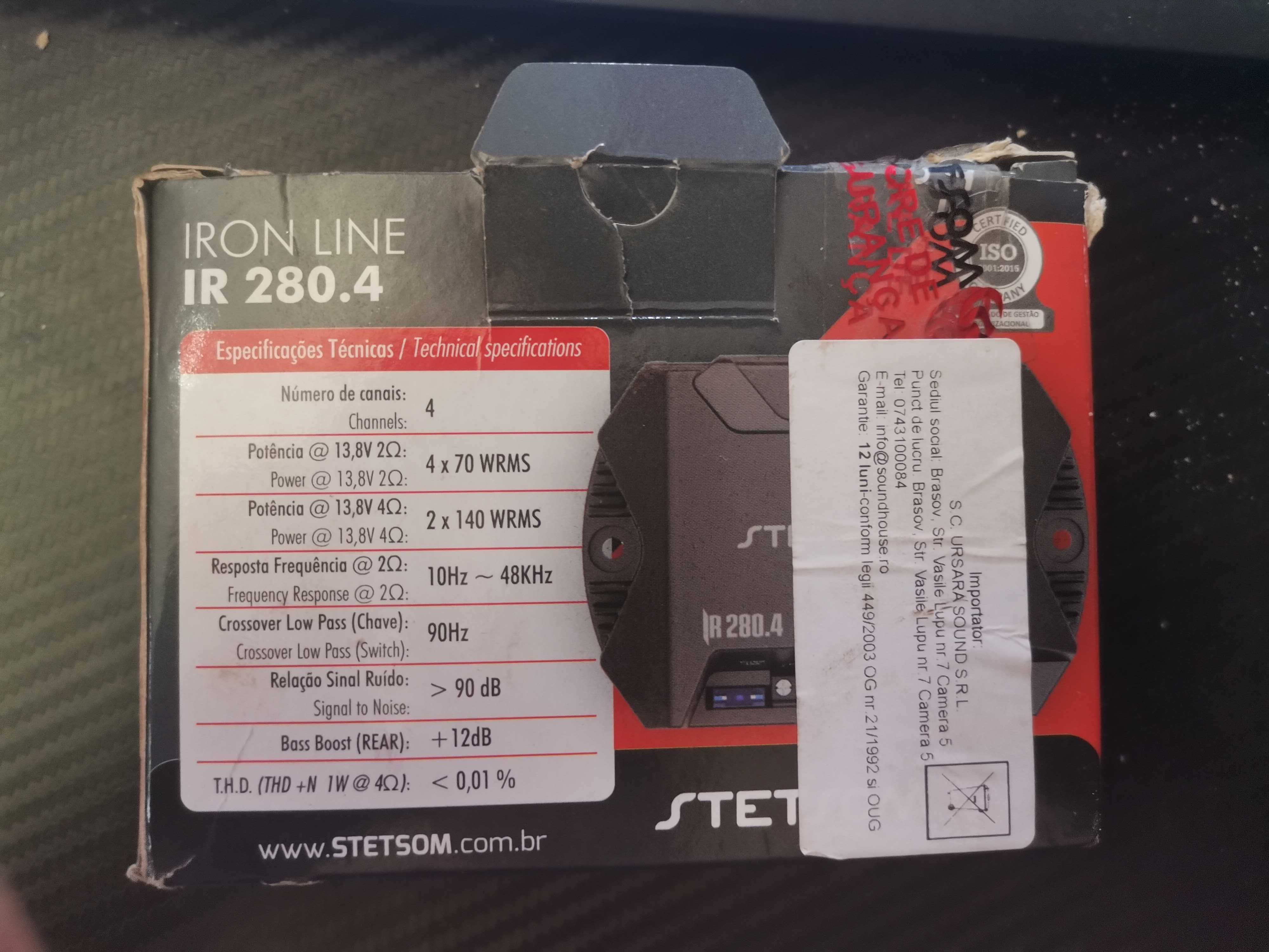 Stetsom iron line 280w.4channels