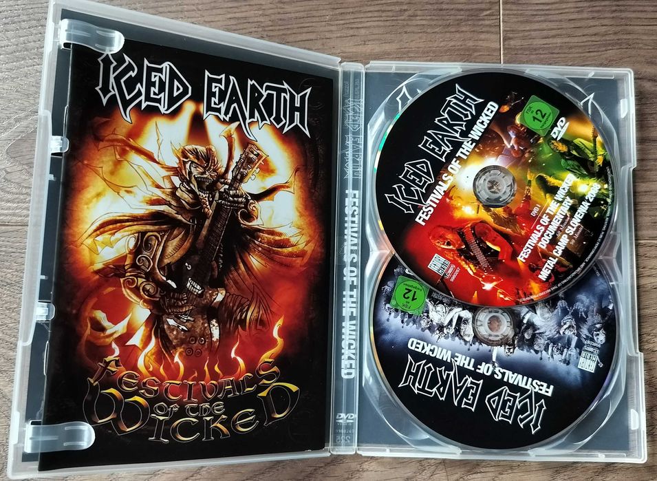 Lot DVD-uri Megadeth, Iced Earth, Judas Priest, Iron Maiden