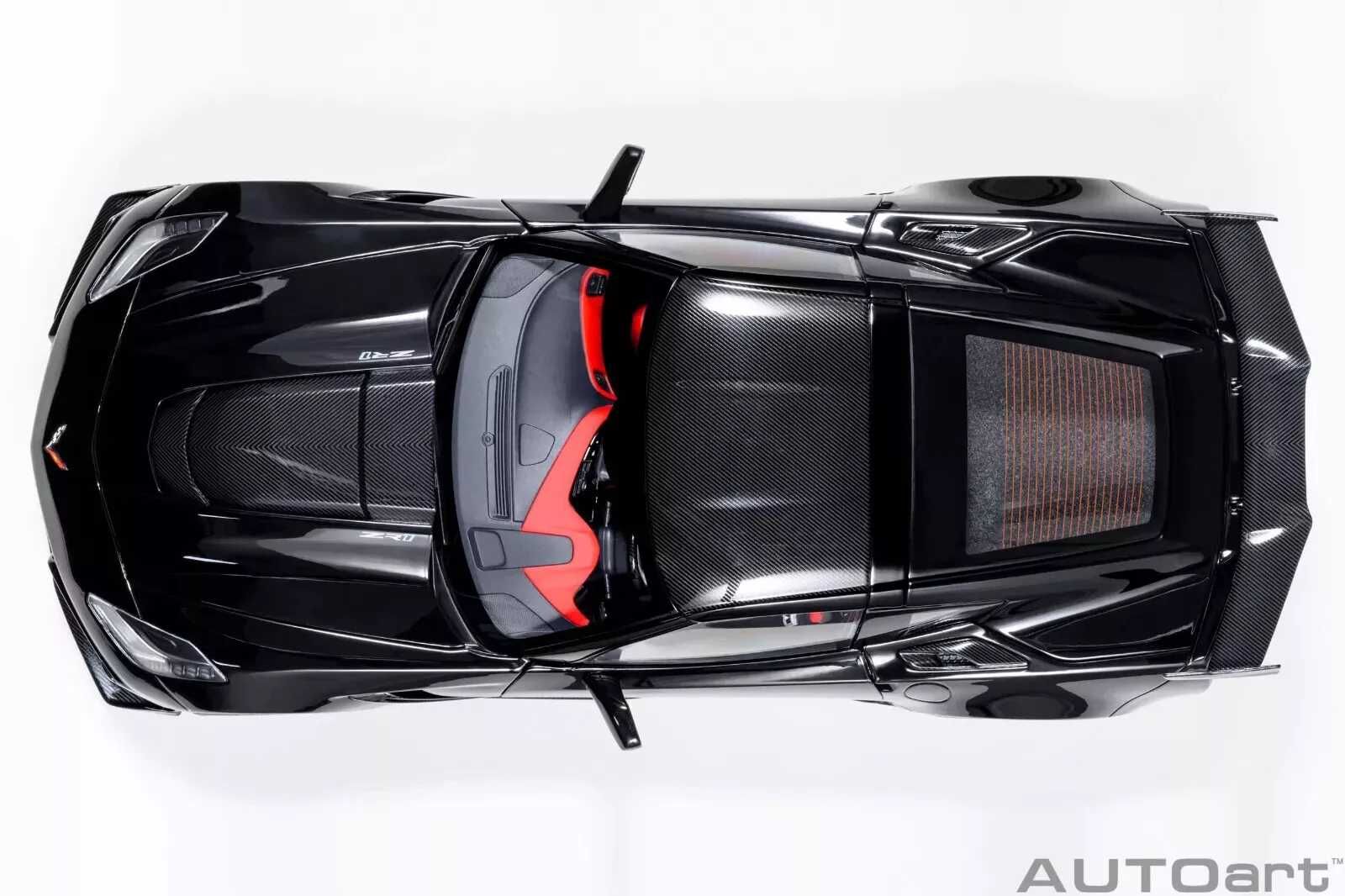 Chevrolet Corvette C7 ZR1, gloss black, AUTOart, M 1:18, 2019
