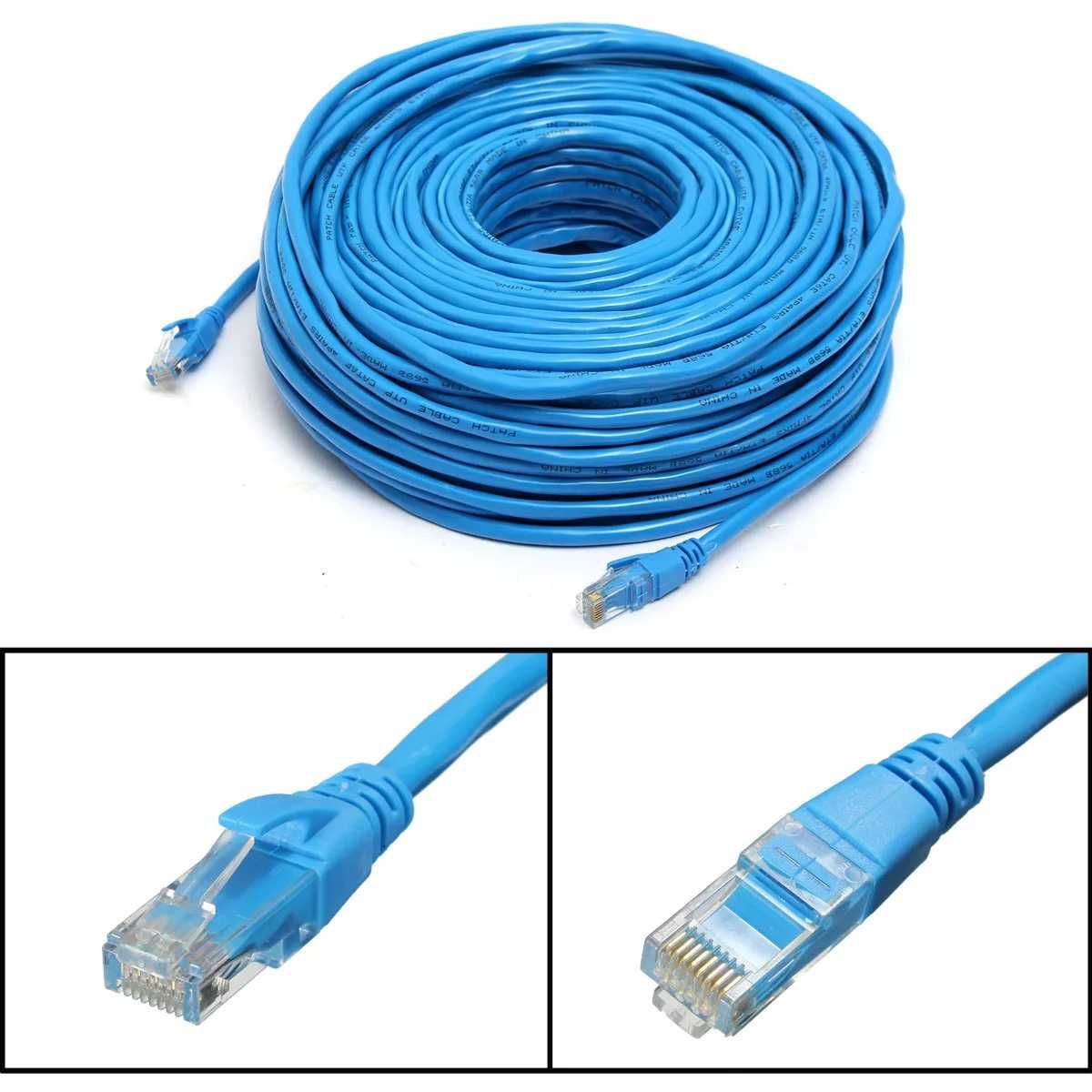 Интернет кабель UTP CAT 6 RJ 45 Ethernet cable до 1 Гбит/с