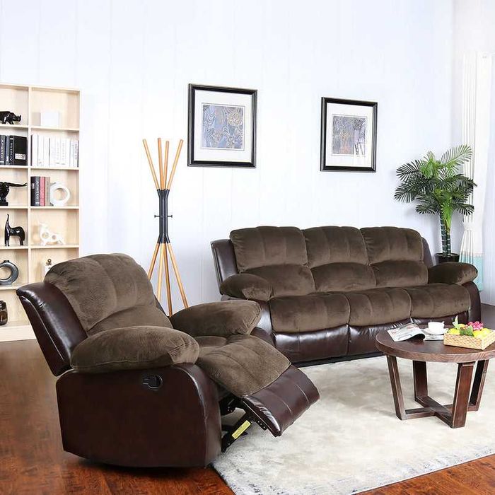 Canapea recliner Pasadena cu fotoliu mobexpert