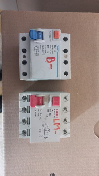 УЗО 3ф б/у но в рабочим состоянии