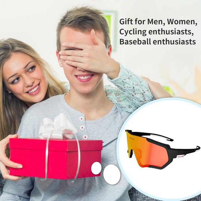 Ochelari polarizati sport pt ciclisti,unisex,3 lentile,BRZSACR,noi